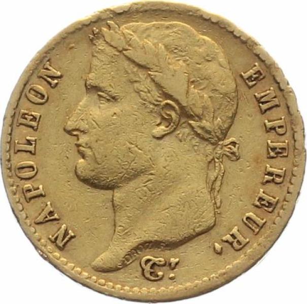 Frankreich 20 Francs 1811 A - Napoleon Empereur